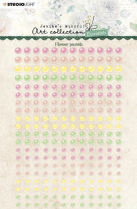 Studio Light - Jenine's Mindful Art Essentials - Pearls - Flower Pastels