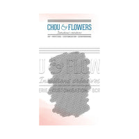Chou & Flowers - Clear Stamps - Mesh Background