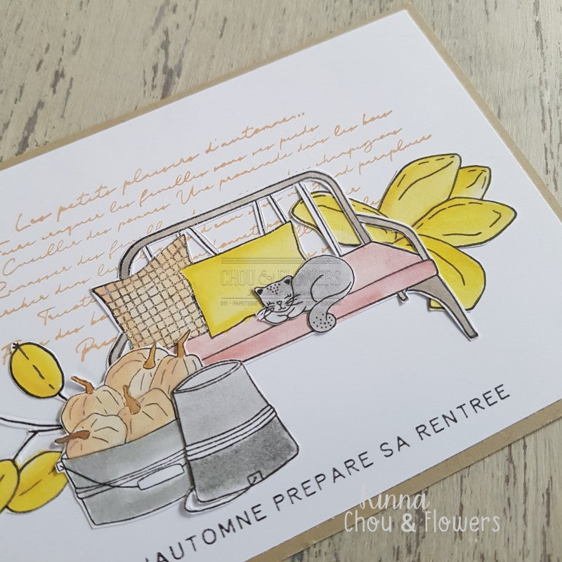 Chou & Flowers - Clear Stamps - Seasonal Delights