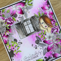 Chou & Flowers - Clear Stamps - A6 - Room Elements