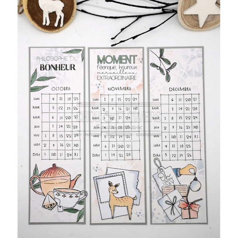 Chou & Flowers - Clear Stamps - Infusion of Happiness