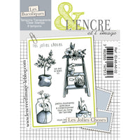 L'Encre et L'Image - A6 - Clear Stamp Set - Pretty Little Things