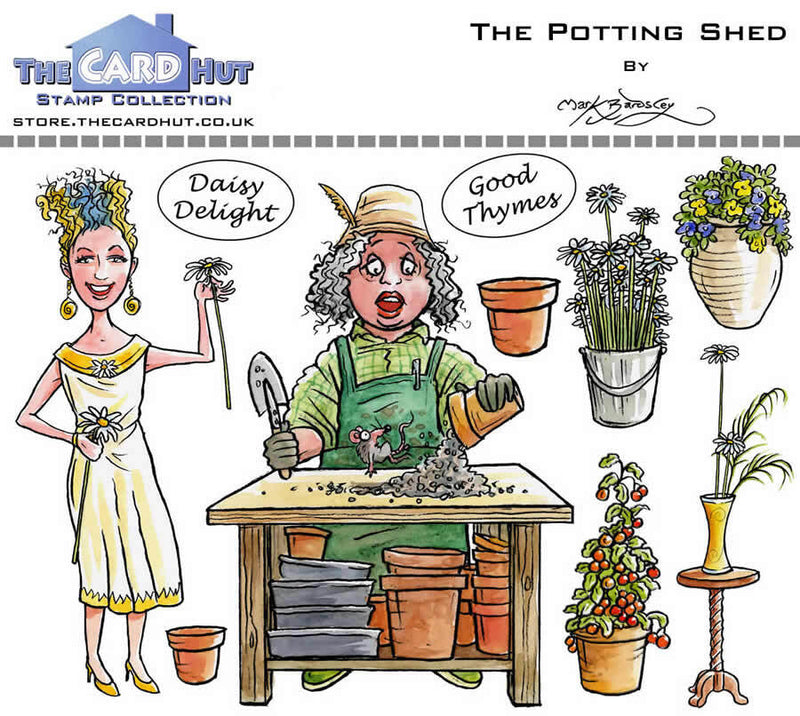 The Card Hut - A6 - The Potting Shed