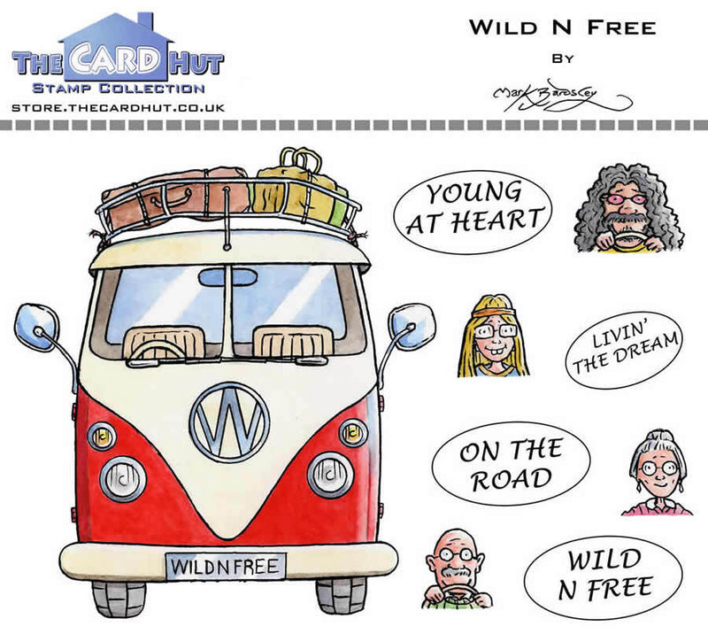 The Card Hut - A6 - Wild N Free