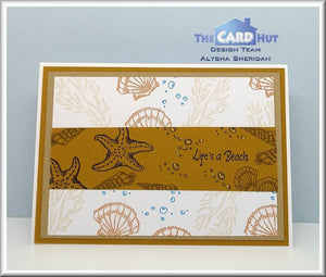The Card Hut - A5 - A Splash of Summer - Seaside Splash - Sophie Spencer-Beeley