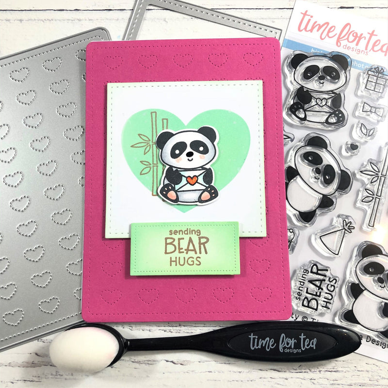 Time For Tea - Clear Stamp Set - Pandamonium Party