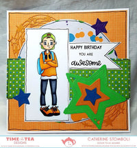 Time For Tea - Clear Stamp Set - You're a Star