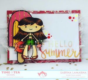 Time For Tea - Clear Stamp Set - Life's A Beach