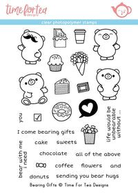 Time For Tea - Clear Stamp Set - Bearing Gifts