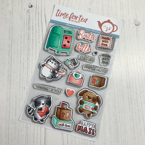 Time for Tea Design – Topflight Stamps, LLC