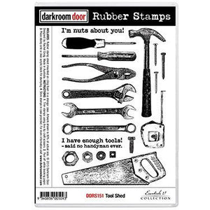 Darkroom Door - Rubber Stamp Set - Tool Shed