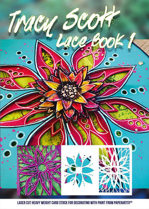 PaperArtsy - Tracy Scott - Lace Booklet 1