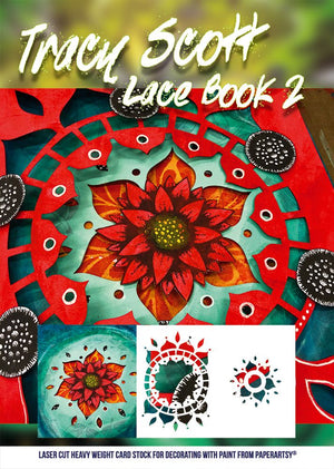 PaperArtsy - Tracy Scott - Lace Booklet 2