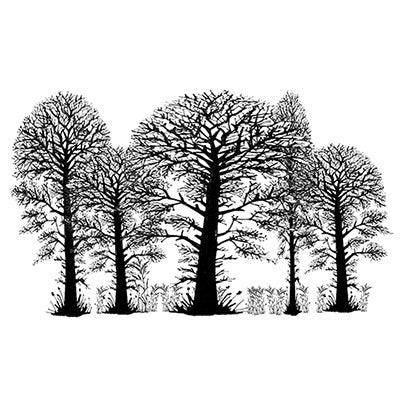 Lavinia - Trees - Clear Polymer Stamp