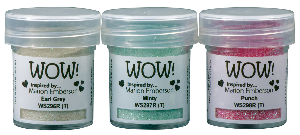 WOW! Embossing Glitters - Trio - Pick Me Up - Marion Emberson