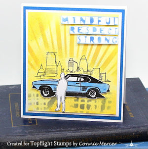 Visible Image - The Right Direction - Clear Polymer Stamp Set