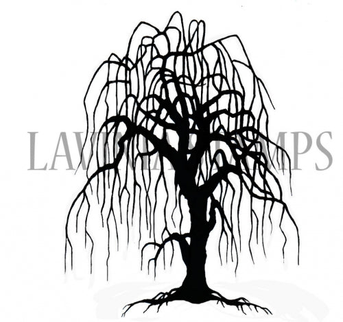 Lavinia - Weeping Willow - Clear Polymer Stamp