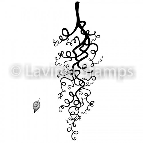 Lavinia - Whimsical Wisps - Clear Polymer Stamp