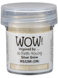 WOW! Embossing Powder - Silver Snow - Jo Firth Young