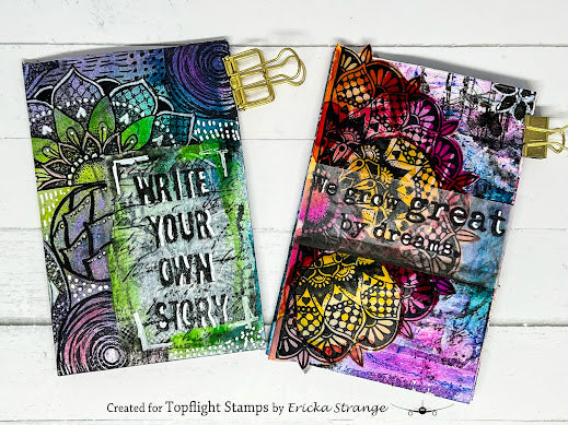 PaperArtsy - Tracy Scott 34 - Rubber Cling Mounted Stamp Set